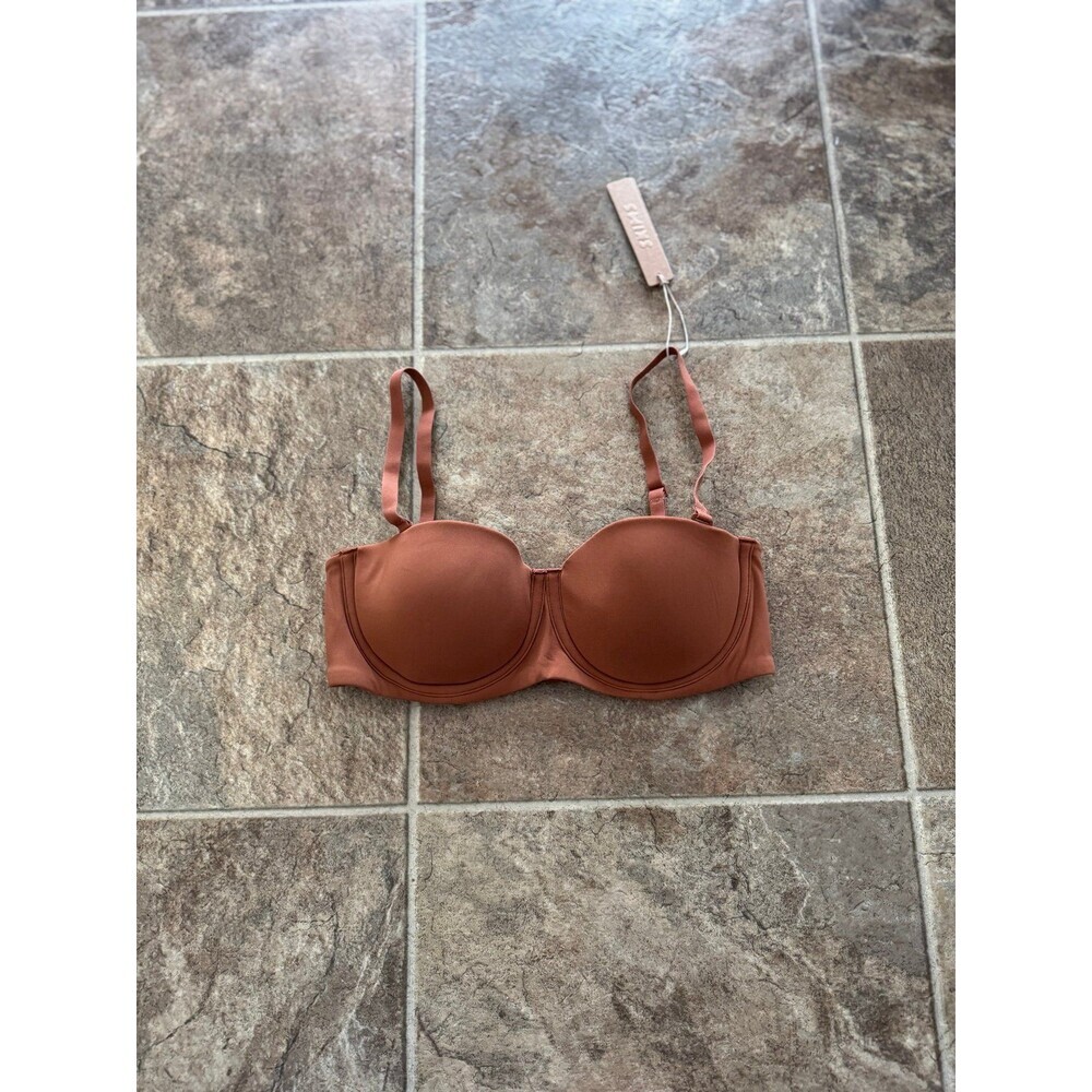 Skims Fits Everybody Strapless Bra Bronze 32B